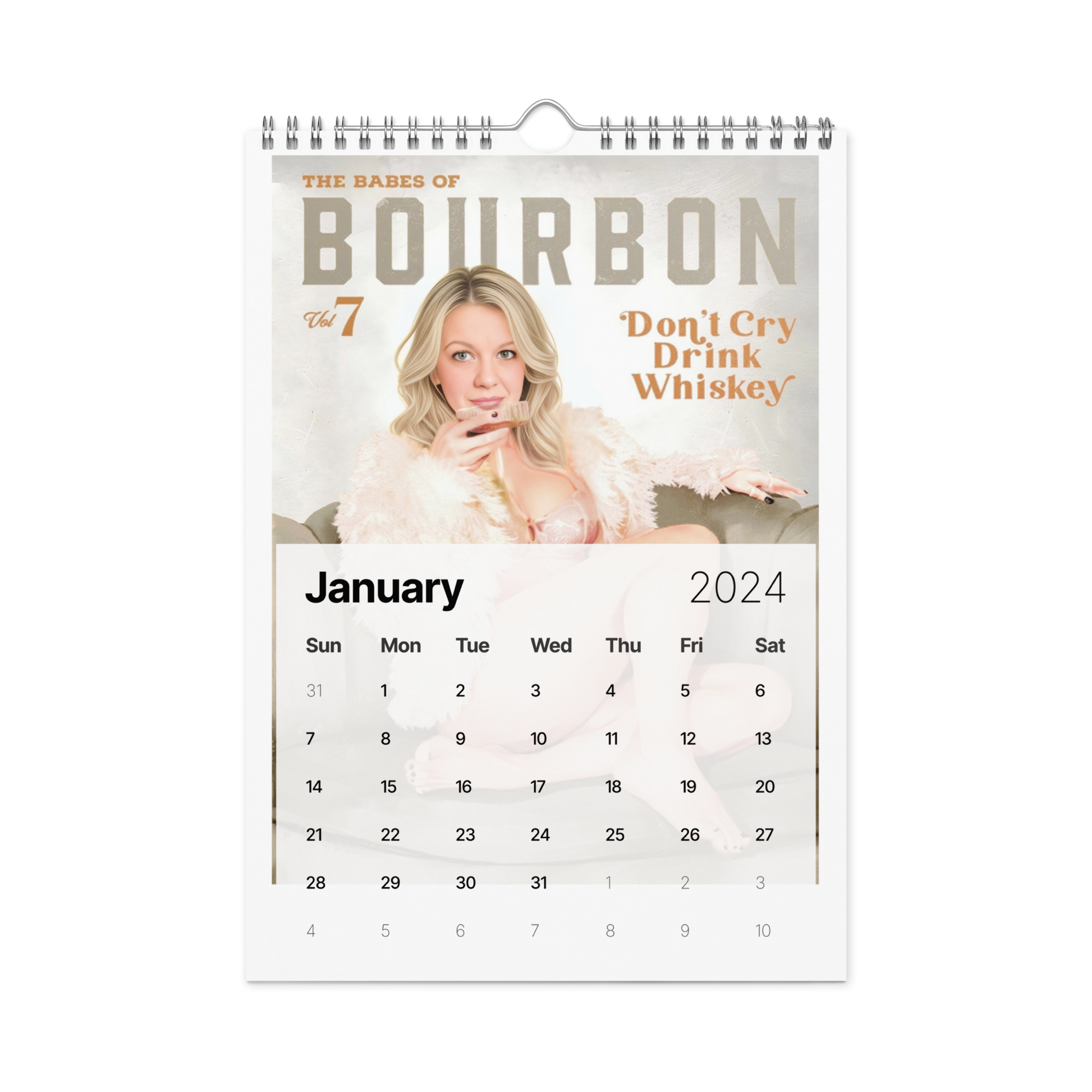 Personalized Wall Calendar (2024) - Imagine My Likeneness™